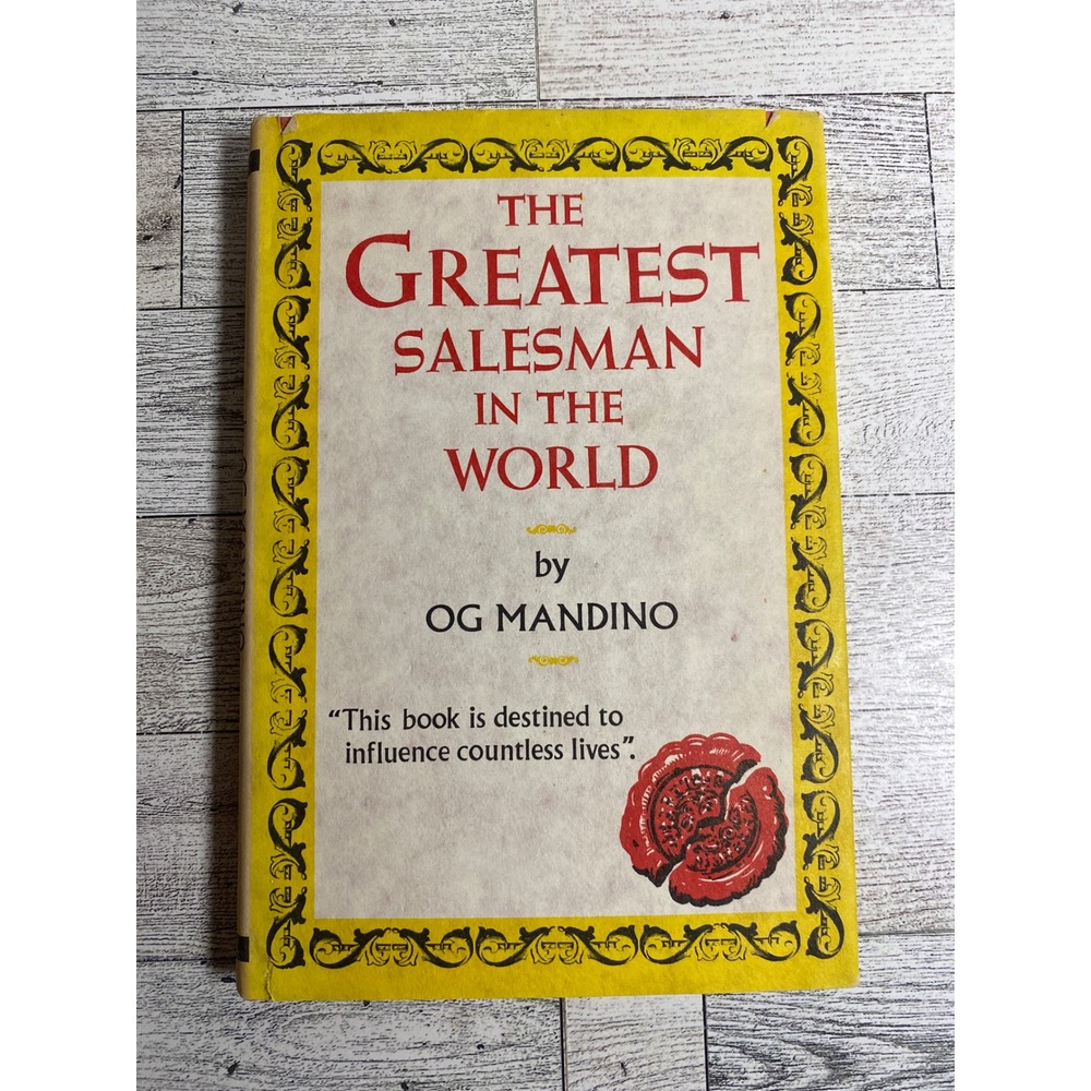 The Greatest Salesman In The World Og Mandino 1968 1973 HCDJ Business Self-Help